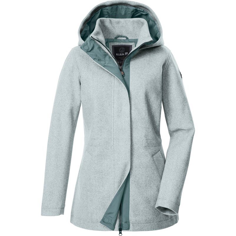 

Coat gw 78 wmn jckt G.I.G.A. Dx By Killtec, цвет foggy ocean