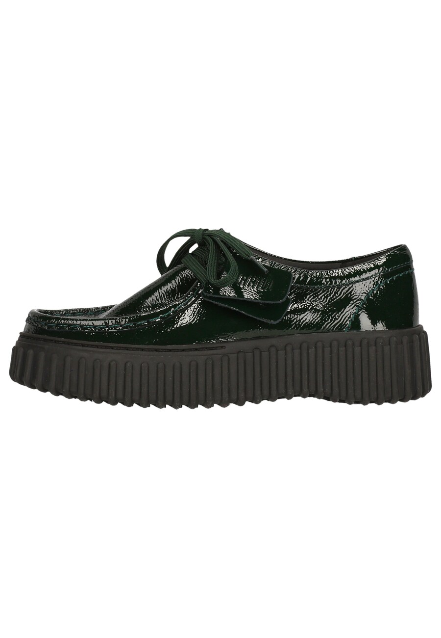 Туфли на шнуровке CLARKS, Dark green