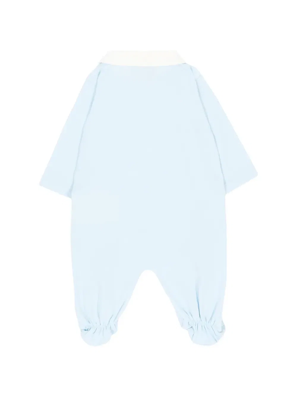 Комплект детской одежды с принтом медведя (из трех предметов) FENDI KIDS, синий — фото 3