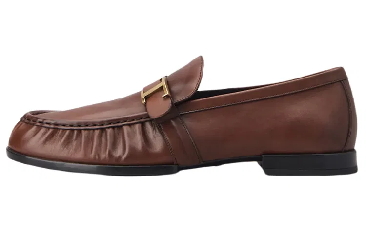Лоферы с логотипом TOD'S оригинал белый