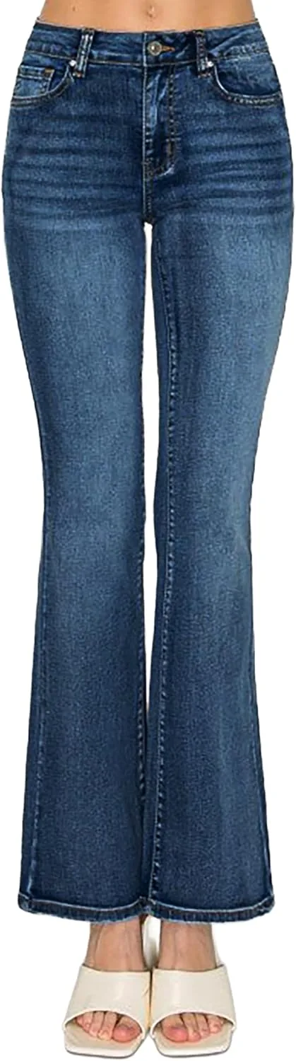 

WAX JEAN Collection женские джинсы bootcut с низкой посадкой