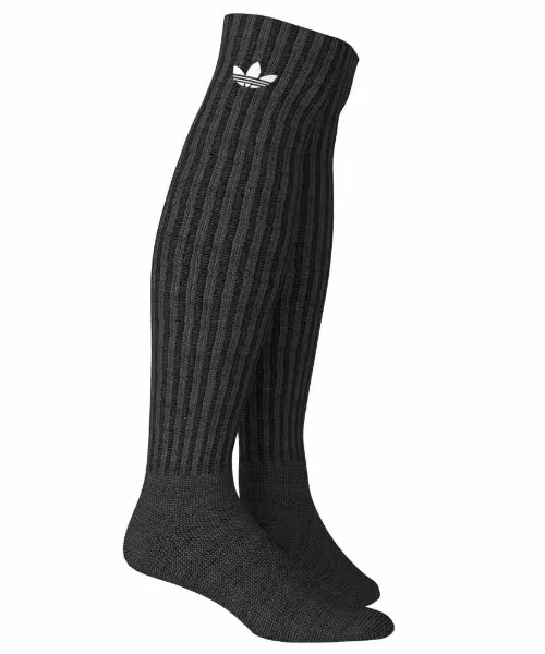 Носки adidas Rib 1 пара, хлопок, чёрные — фото 3