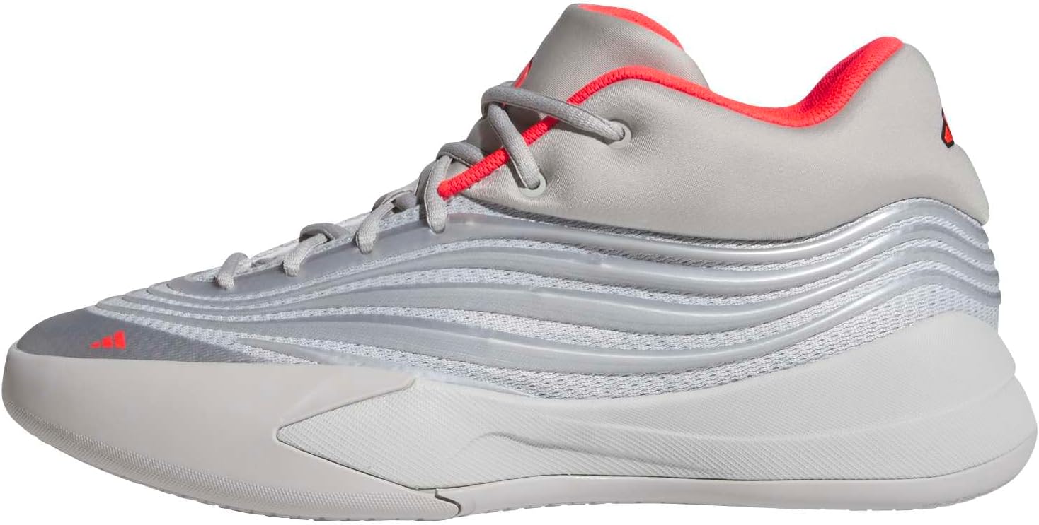 

Баскетбольные кроссовки Adidas Dame X для мужчин и женщин, красный/серый/ярко-красный