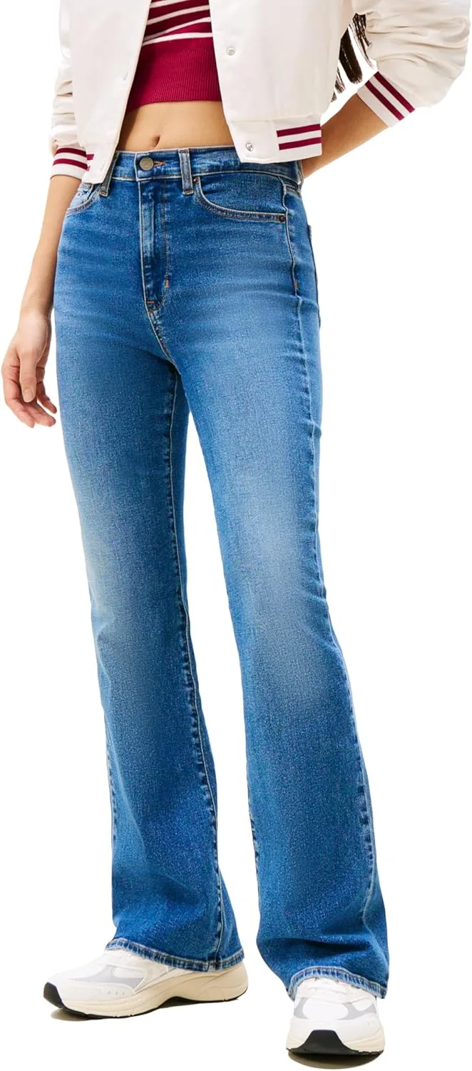 

Tommy Jeans Women's Sylvia джинсы с высокой посадкой и расклешенным низом