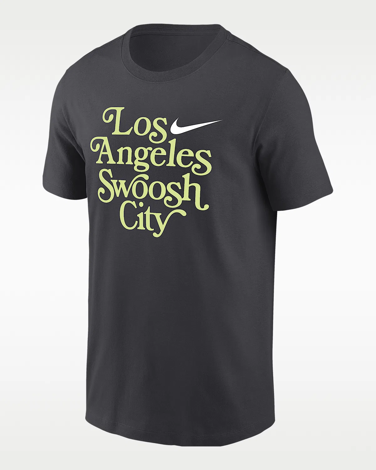 Мужская футболка с коротким рукавом Nike Swoosh Cities Los Angeles, Anthracite