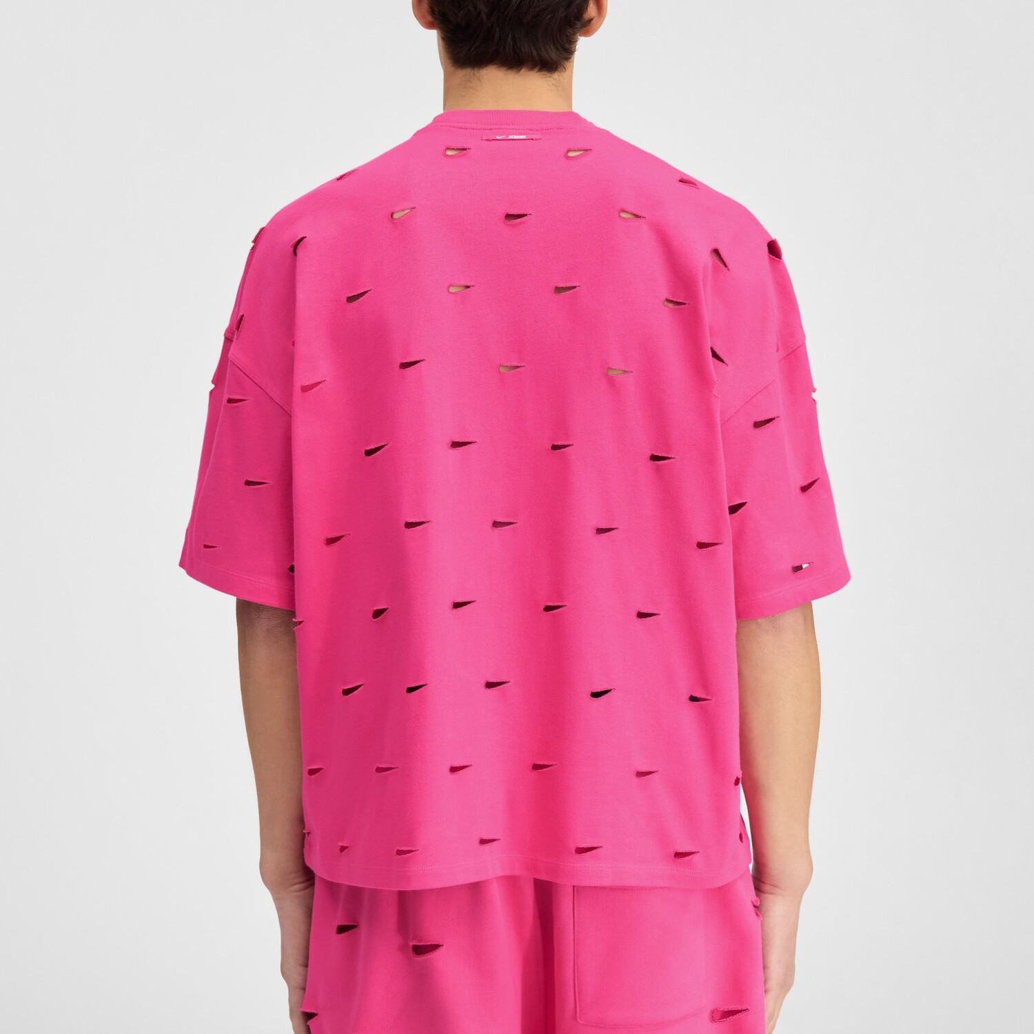 Футболка Jacquemus X Jacquemus унисекс арбузно-красная Nike, красный — фото 3