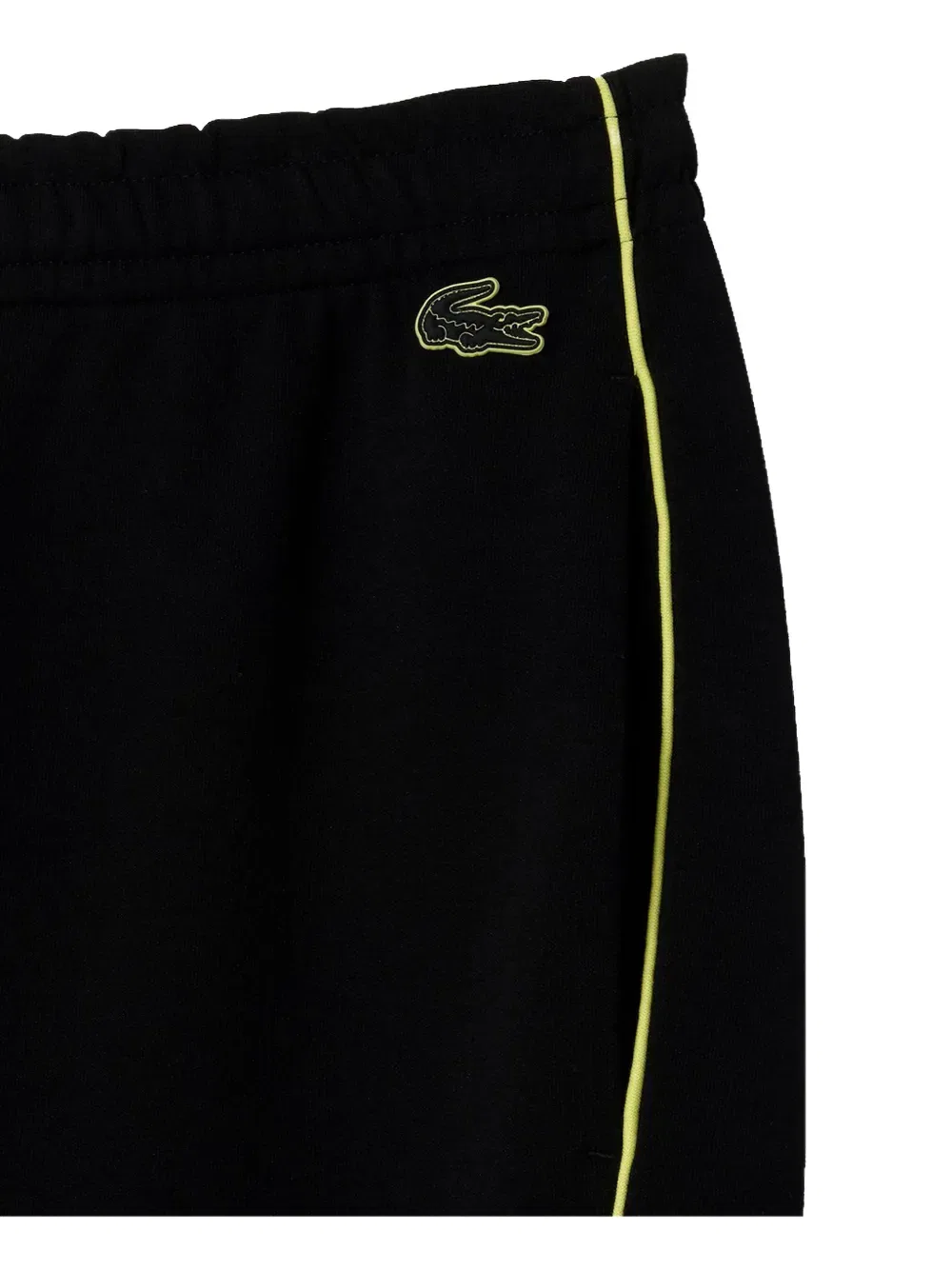 Вышитые спортивные брюки стандартного кроя Lacoste, черный — фото 2