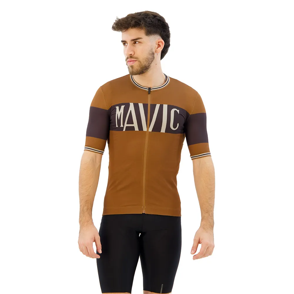 

Джерси с коротким рукавом Mavic Heritage, коричневый