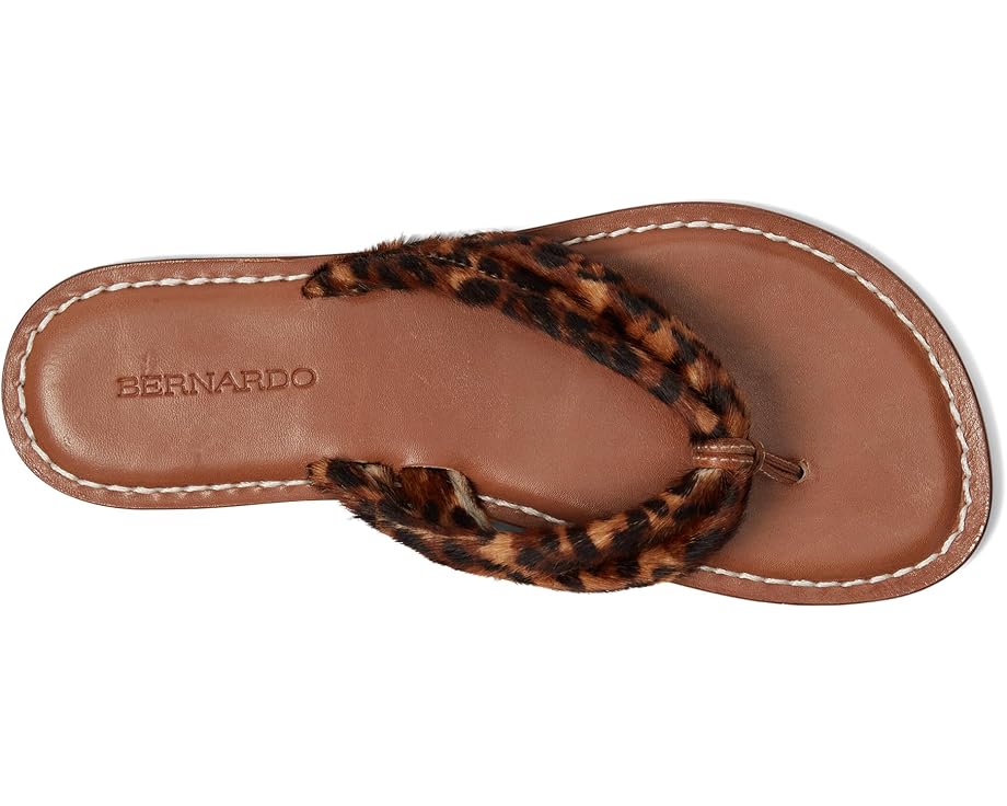 Сандалии Bernardo Miami Haircalf, цвет Natural Leopard — фото 2