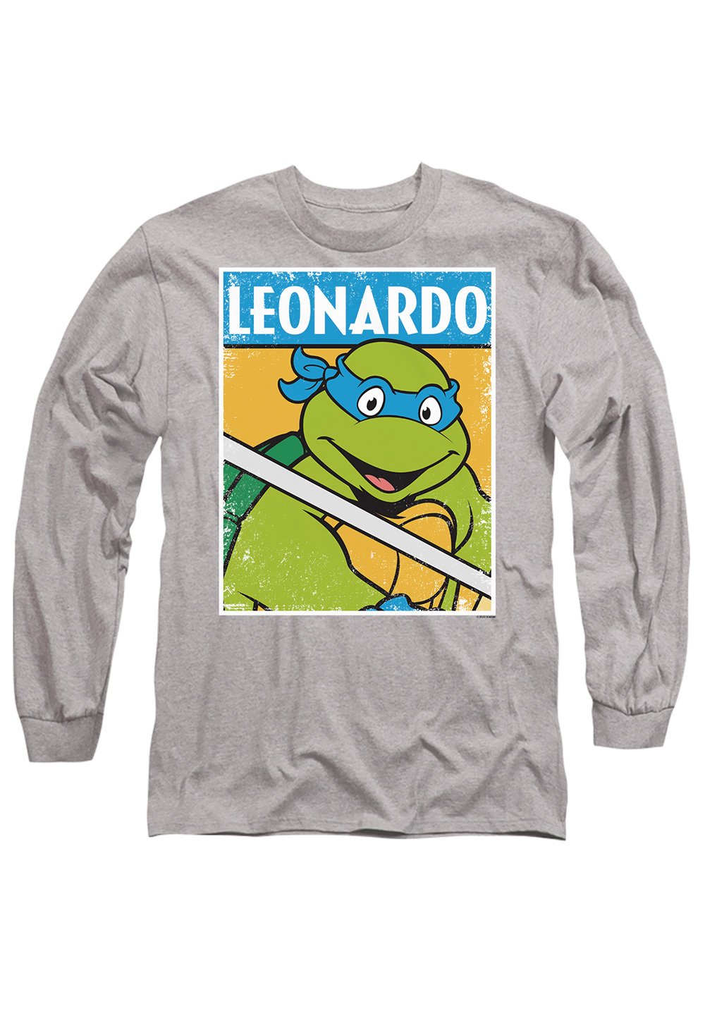 

Топ с длинными рукавами TMNT LEO Cotton Soul, серый