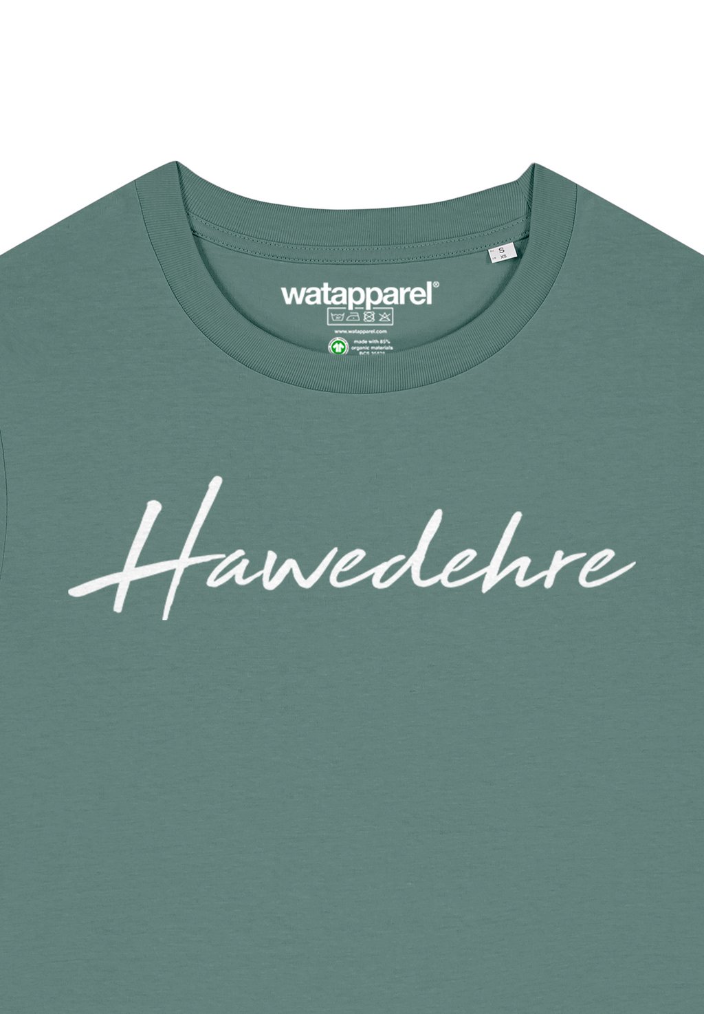 

Футболка с принтом HAWEDEHRE watapparel, темно-зеленый