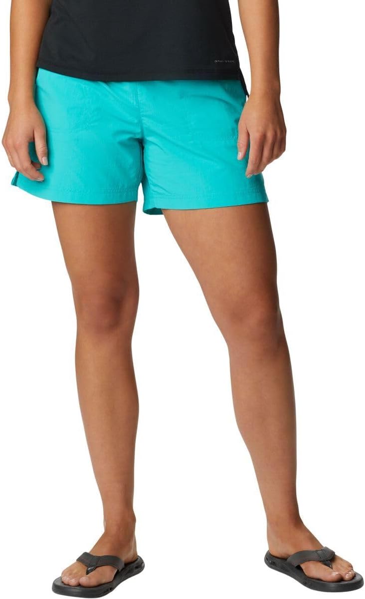

Женские шорты Columbia Sandy River больших размеров, Bright Aqua