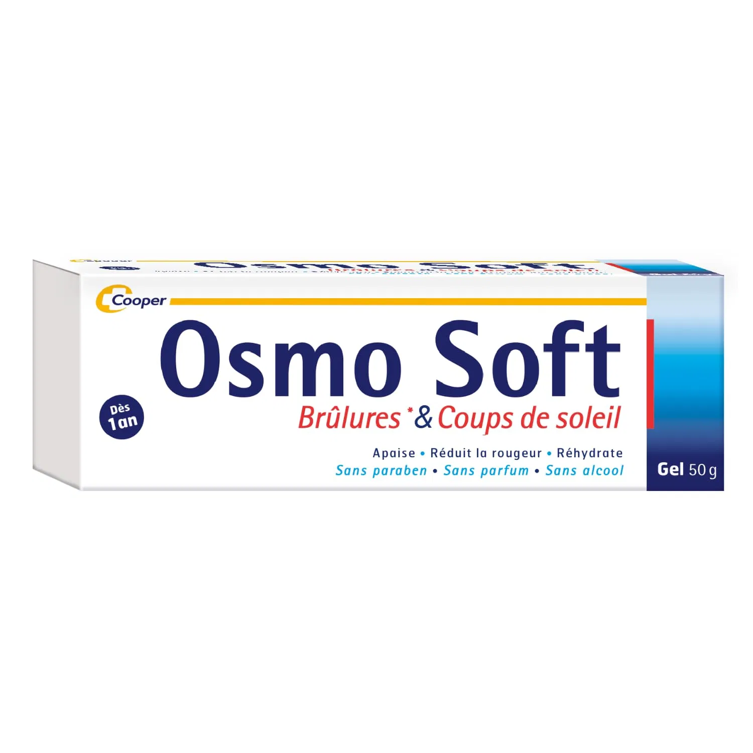 Гель для лечения ожогов и солнечных ожогов «OsmoSoft» 50 г от Cooper Cooper