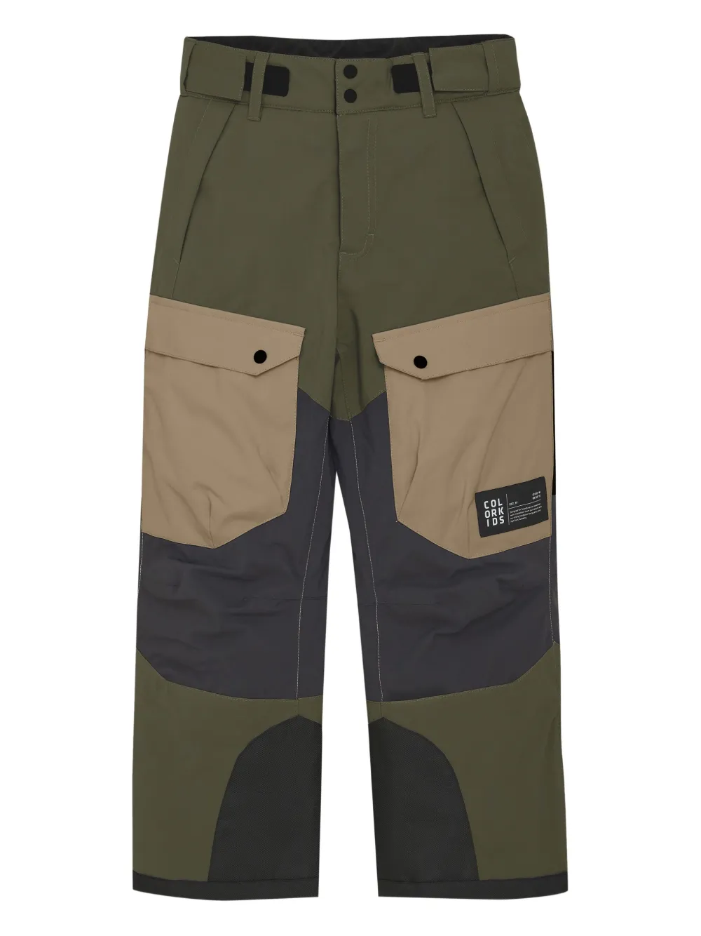 

Брюки со вставками COLOR KIDS, зеленый