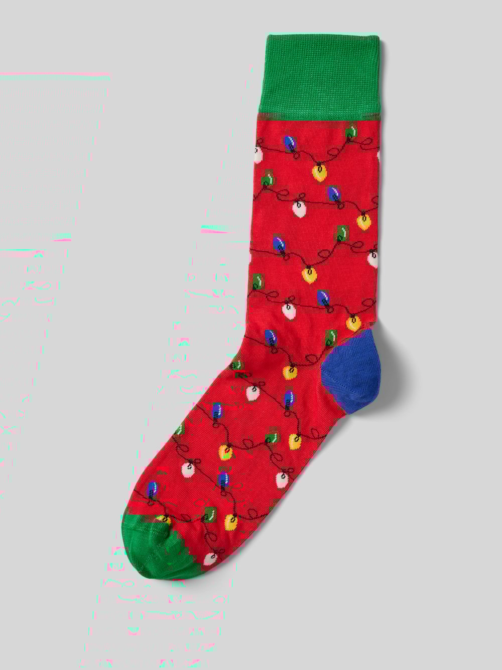 

Носки с узорчатой ​​вышивкой, модель «Light It Down» DillySocks, светло-красный