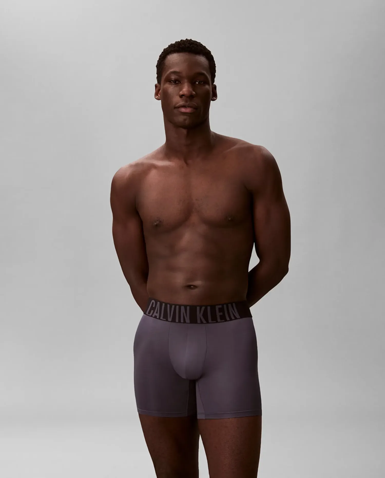 Упаковка из 3 длинных боксеров Calvin Klein, мультиколор — фото 2