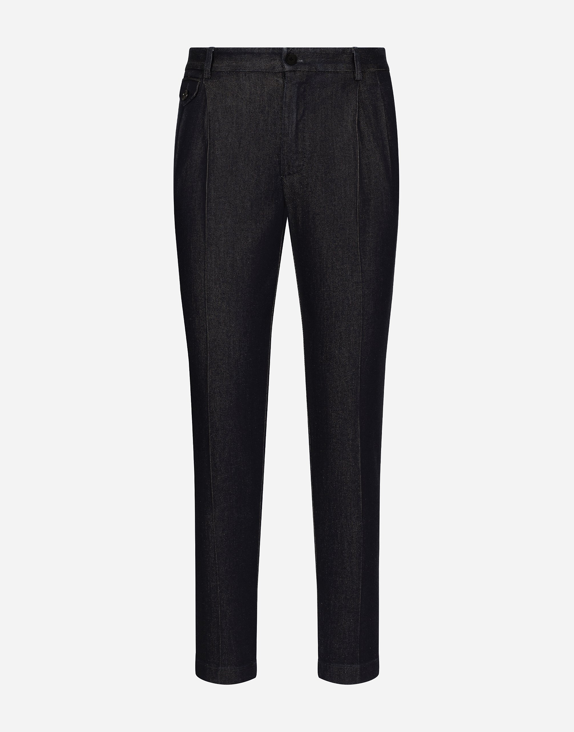 

Джинсы-чинос с защипами Dolce & Gabbana, мультиколор