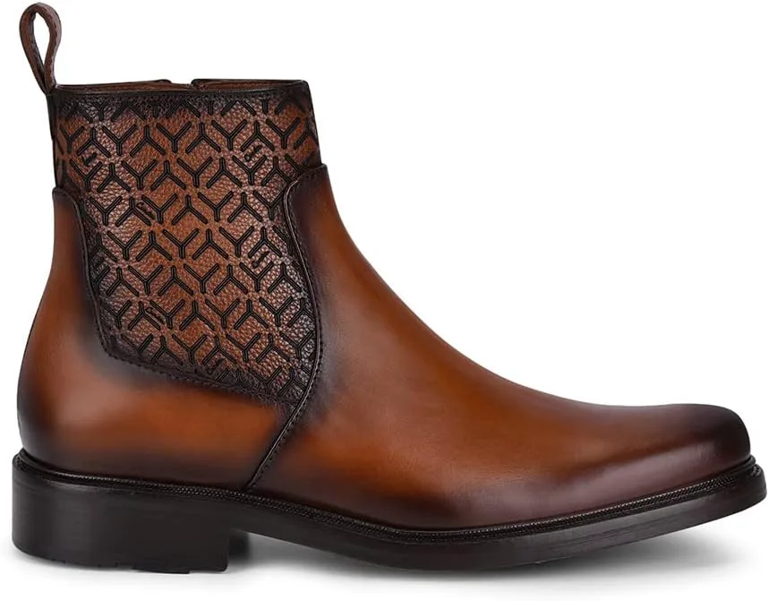 

Мужские элегантные ботинки FRANCO CUADRA из натуральной кожи коричневого цвета