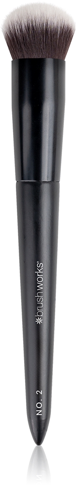 

Кисть для нанесения тонального крема Brushworks, tipas no. 2