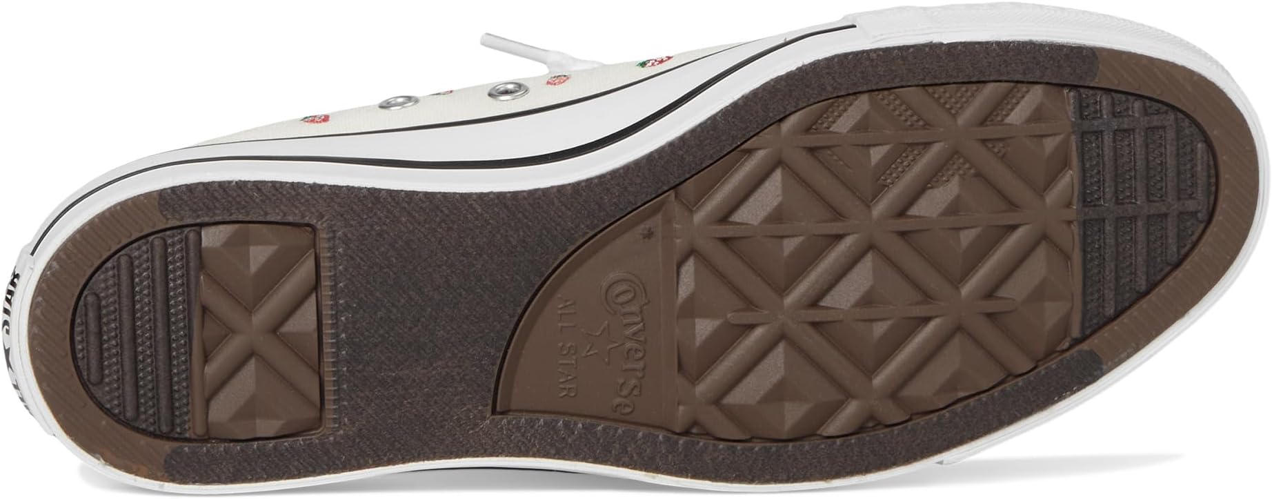 Кроссовки Converse Chuck Taylor All Star Shoreline Slip-On Sneaker, Egret/Soft Red/Green — фото 3
