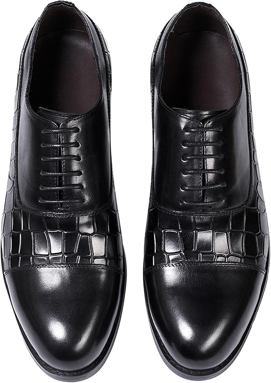 

Мужские оксфорды с формальным костюмом, из натуральной кожи, с закрытым мысом, современные туфли, мужская мода, туфли для выпускного, свадьбы, делового и повседневного стиля, роскошные дерби, удобные смокинговые туфли для мужчин Santimon, черный