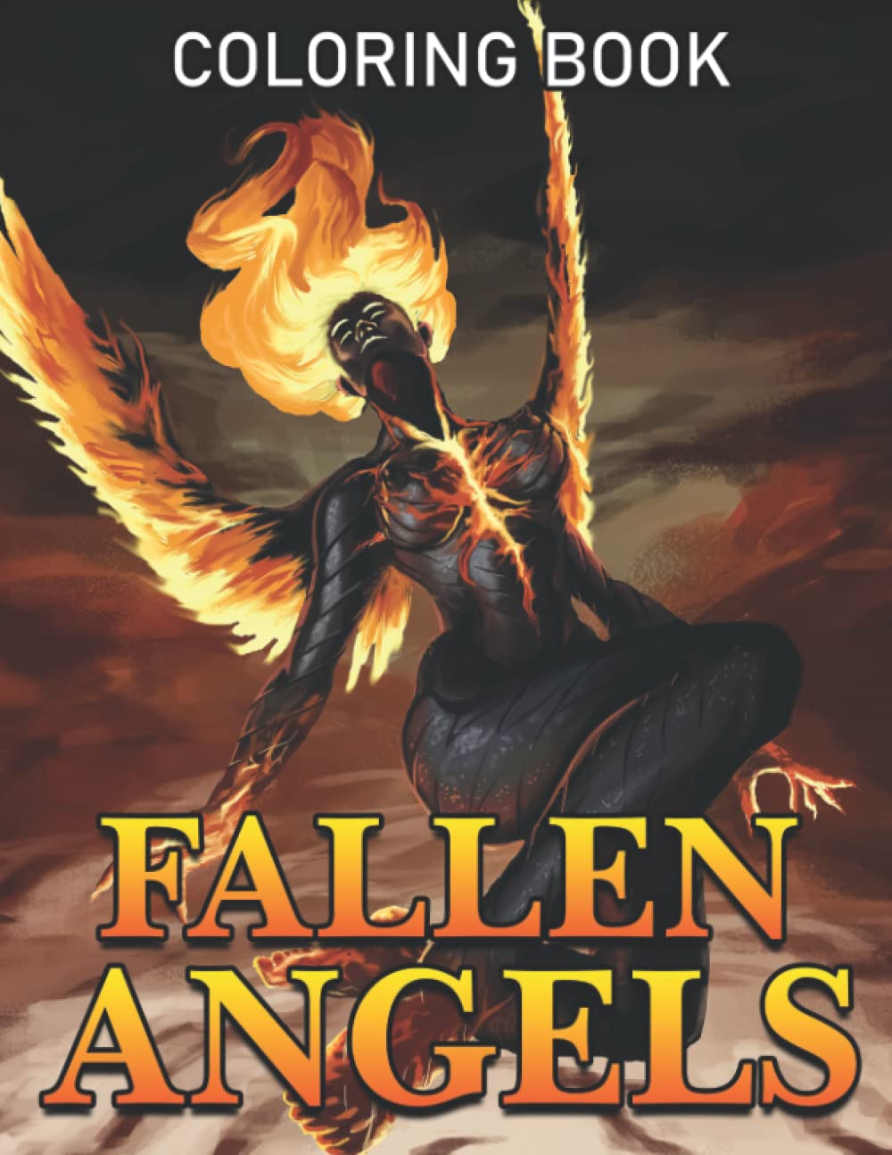 

Fallen Angels Coloring Book: Amazing Illustrations With Amazing Coloring Pages Of Spiritual Being For Adults Fun And Relaxation | Perfect Gift For Special Occasions (Independently published)