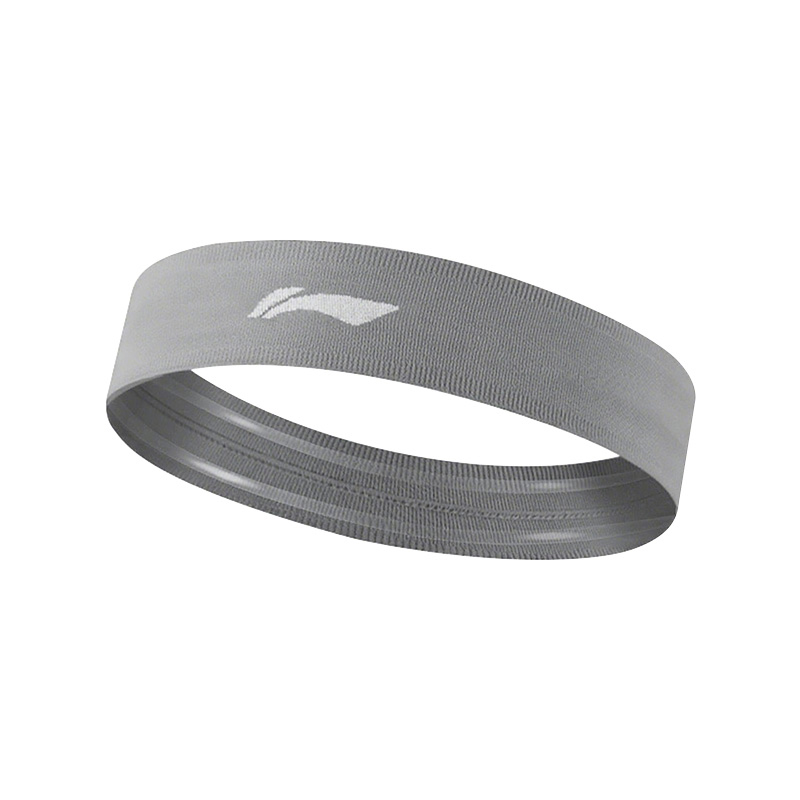 

Повязки для спорта Polyamide, Elastane, Silicone Running, Basketball, Fitness, Yoga Unisex LINING, серый