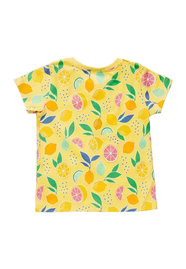 Футболка Villervalla 0143mna print t-shirt, лимонно-желтый — фото 2