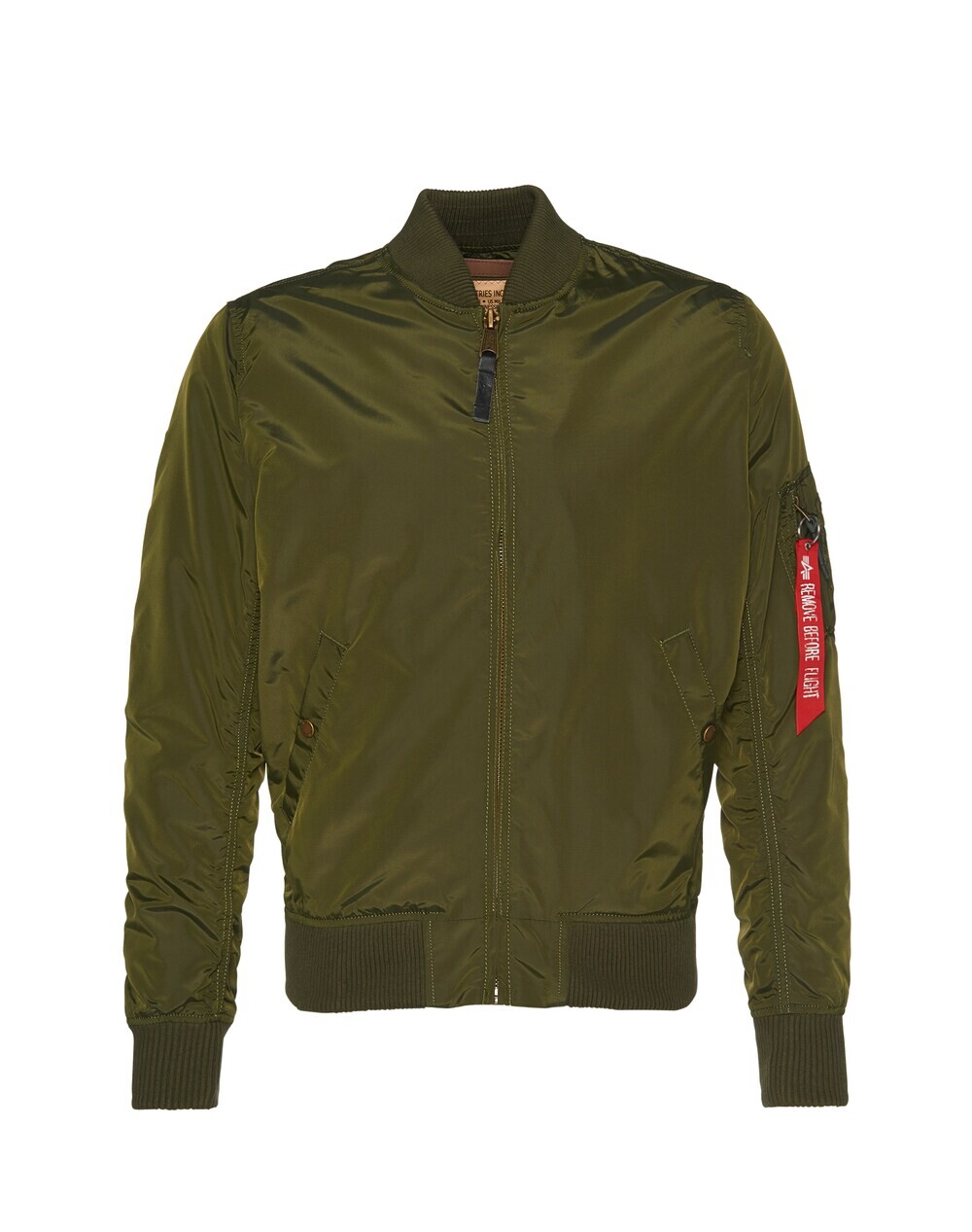 

Межсезонная куртка Alpha Industries MA-1 TT, темно-зеленый