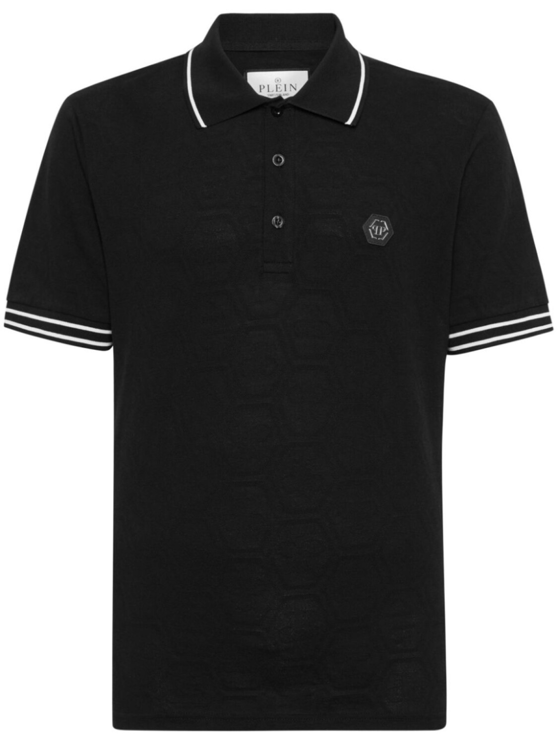 

Philipp Plein рубашка поло с логотипом, черный