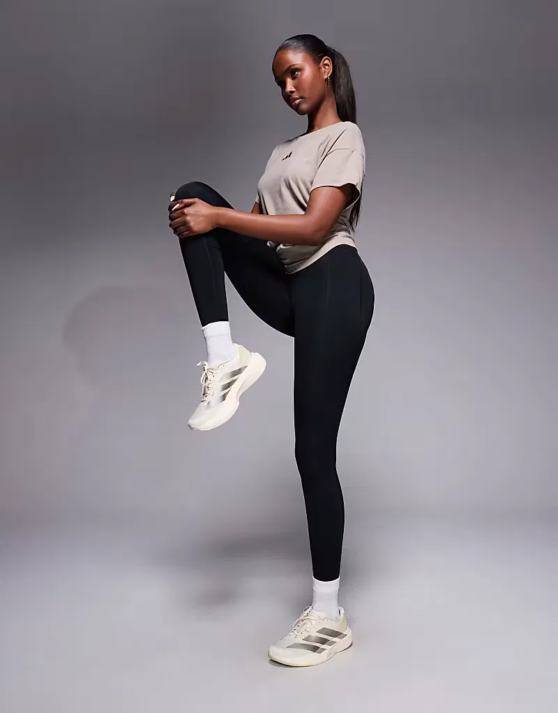 Леггинсы Adidas Performance Training Optime полной длины, черный