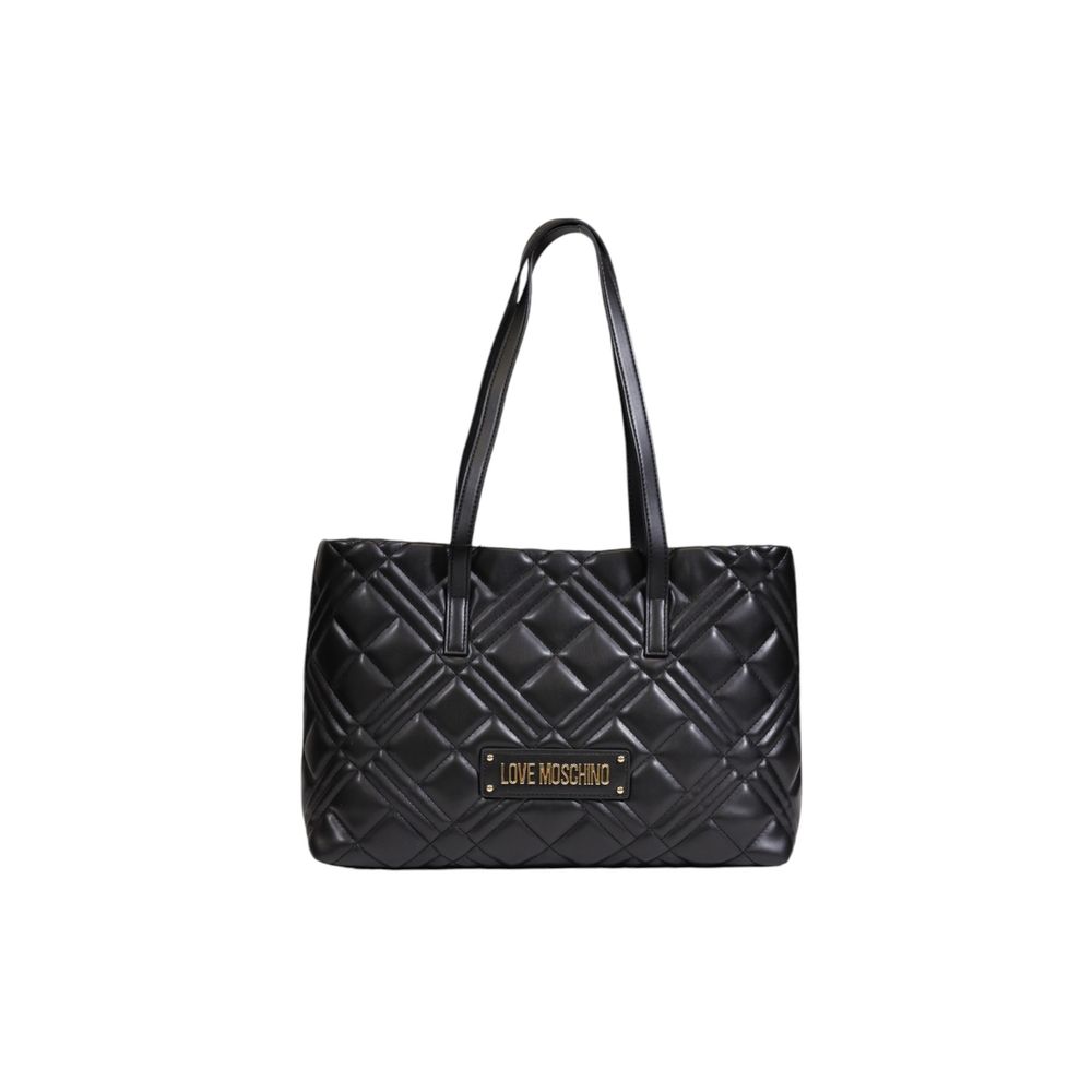 

Черная полиэтиленовая сумка LOVE MOSCHINO