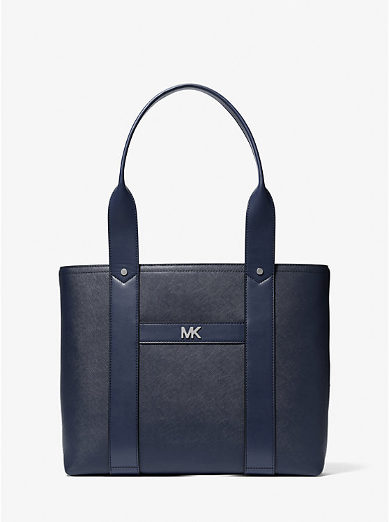 

Сумка-Тоут Cooper из сафьяновой кожи Michael Kors, синий