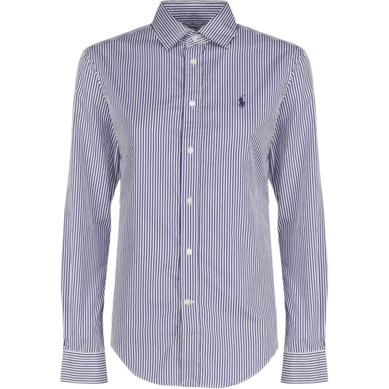 Рубашка в полоску Slim Fit Polo Ralph Lauren, Blue