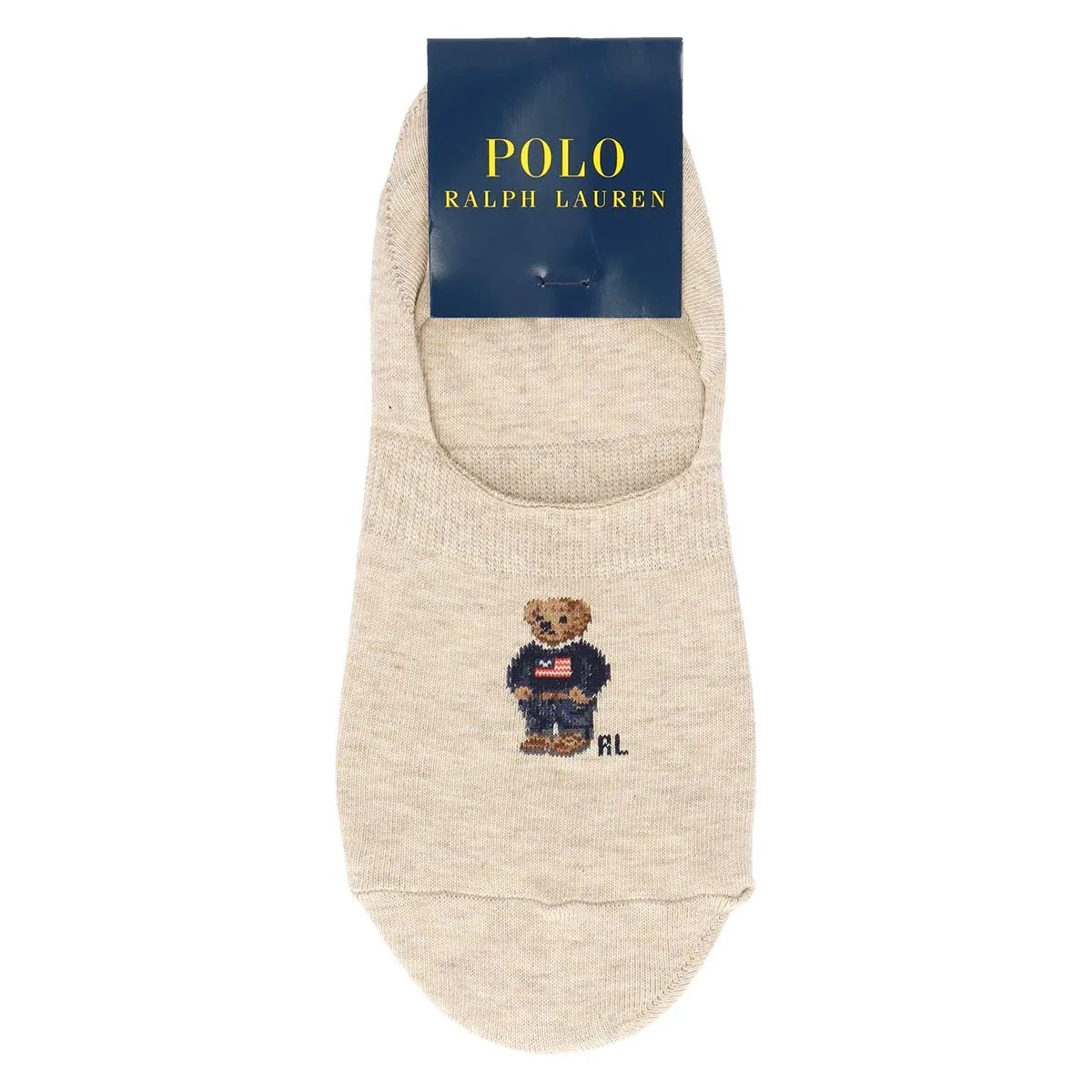 Мини-носки-комбинации из органического хлопка и джинсовой ткани Bearfoot Polo Ralph Lauren, 21. Beige