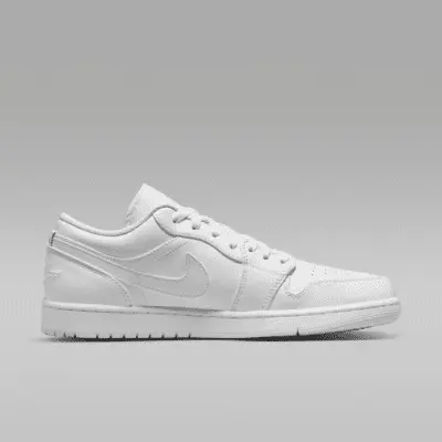 Кроссовки Jordan Air 1 Low, цвет White/White/White — фото 3