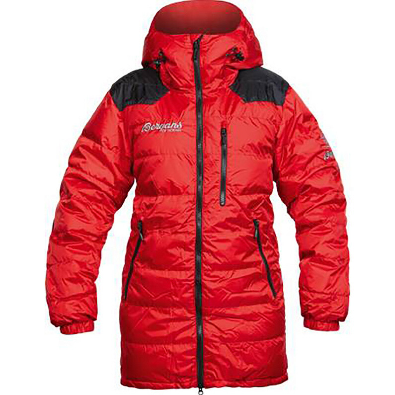 

Легкое пуховое пальто Expedition Bergans, красный