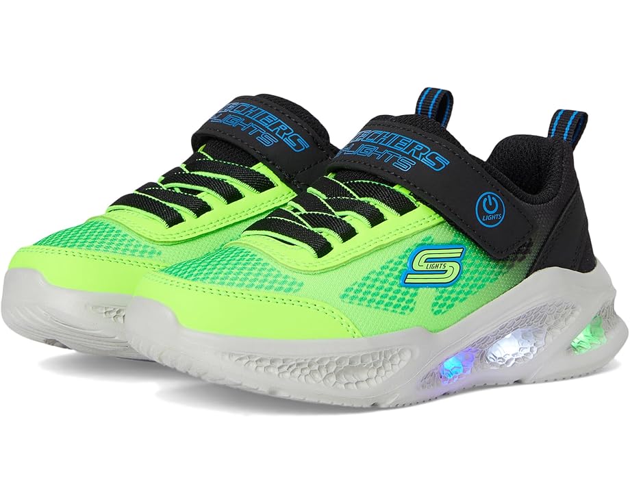 

Кроссовки SKECHERS KIDS Skechers Meteor-Lights-Krendox 401495L, цвет Black/Blue/Lime