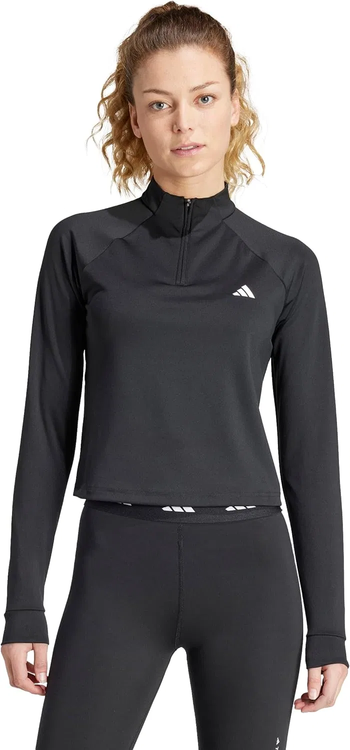 Куртка женская adidas, черный — фото 3