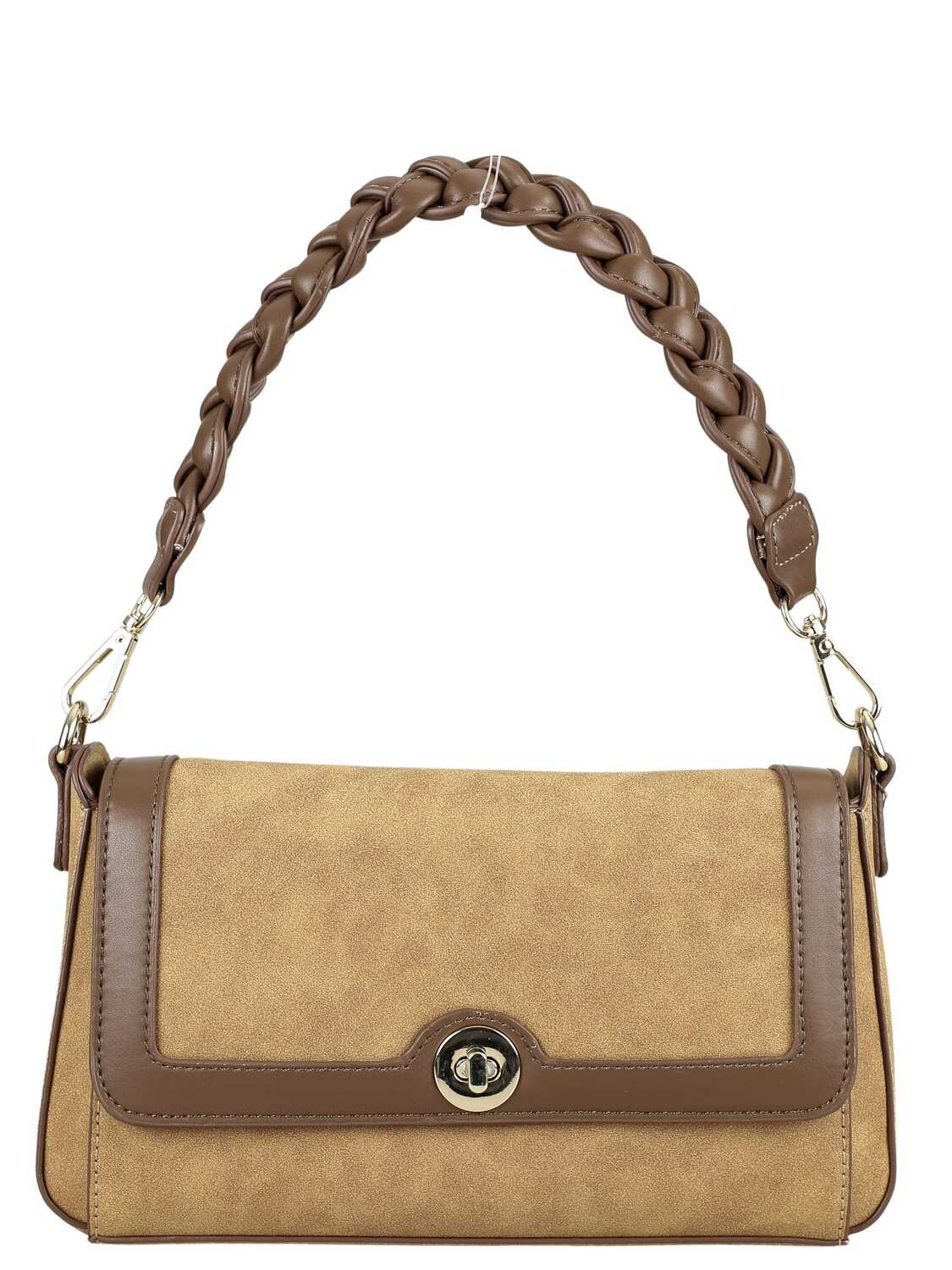 

COLLEZIONE ALESSANDRO Плечевая сумка 'Brown' в коричневом цвете