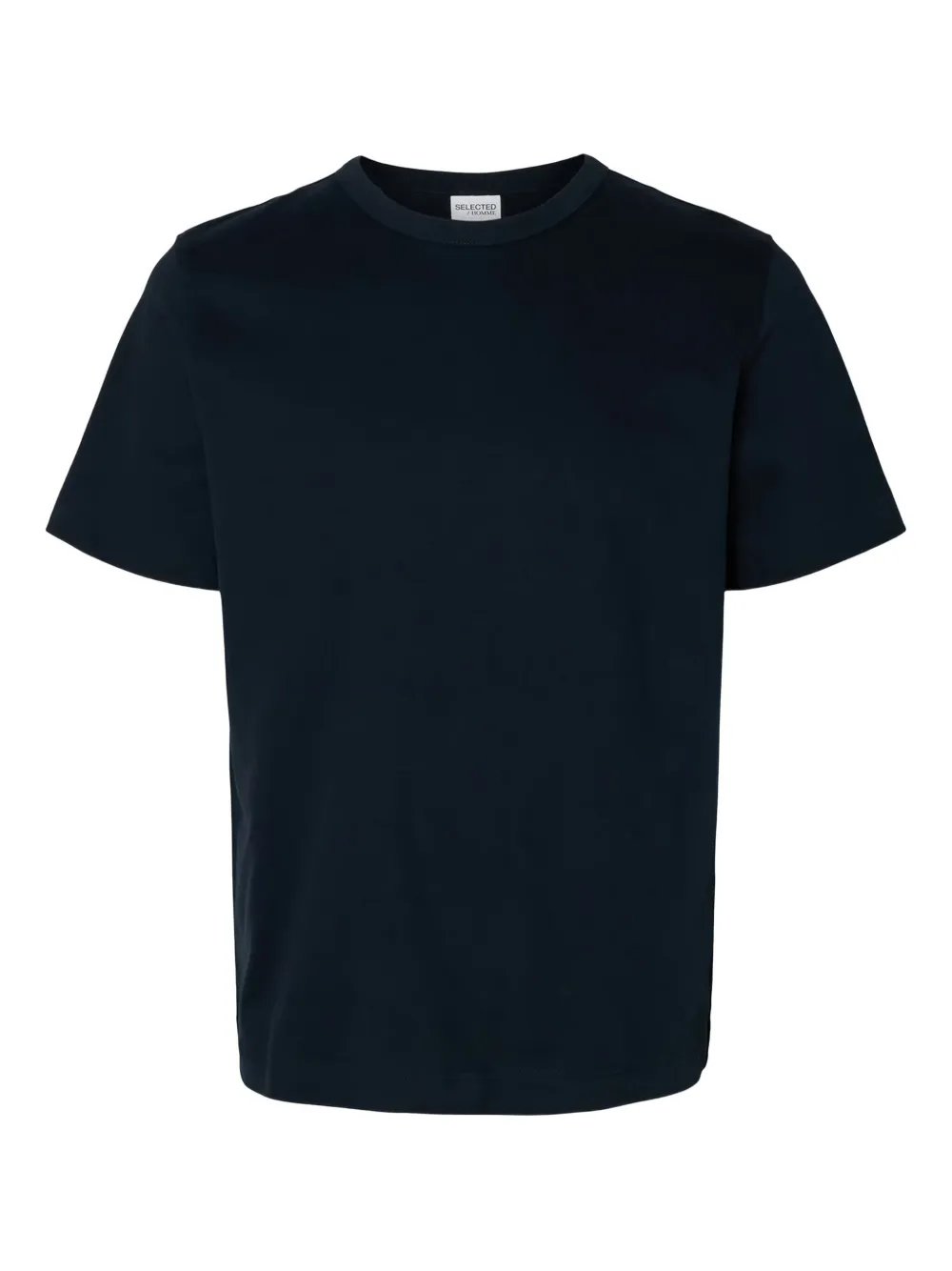 

Футболка с круглым вырезом Selected, черный