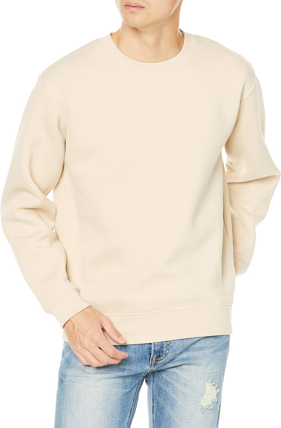 

Мужская толстовка United Athle с круглым вырезом, плотность ткани 10.0 унций, песочный, Бежевый, Мужская толстовка United Athle с круглым вырезом, плотность ткани 10.0 унций, песочный