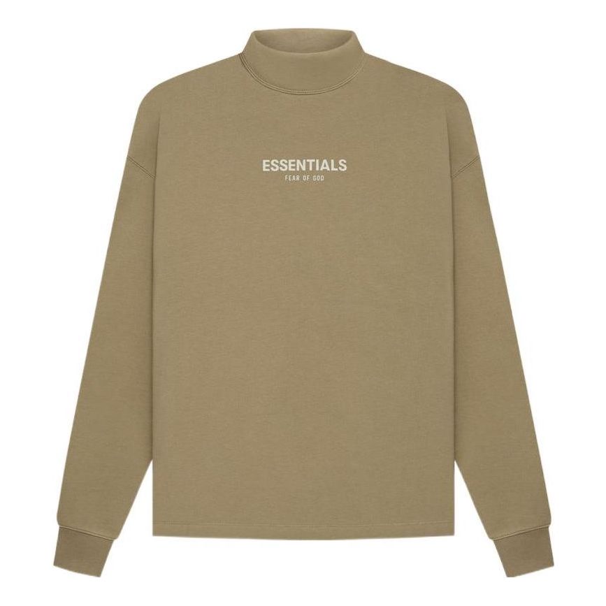 

Худи Fear of God Essentials SS22 Relaxed Mockneck Oak