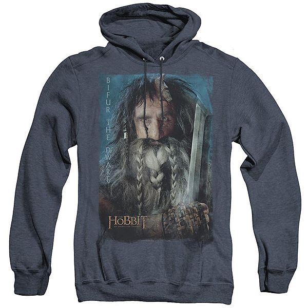 

Толстовка с капюшоном The Hobbit Bifur Adult Heather Licensed Character