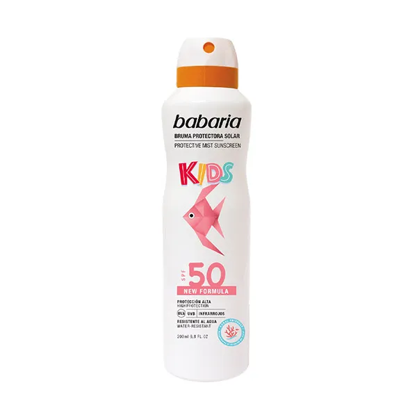 

Детский защитный туман Protector Solar Infantil Spf50 Babaria, 200 ml