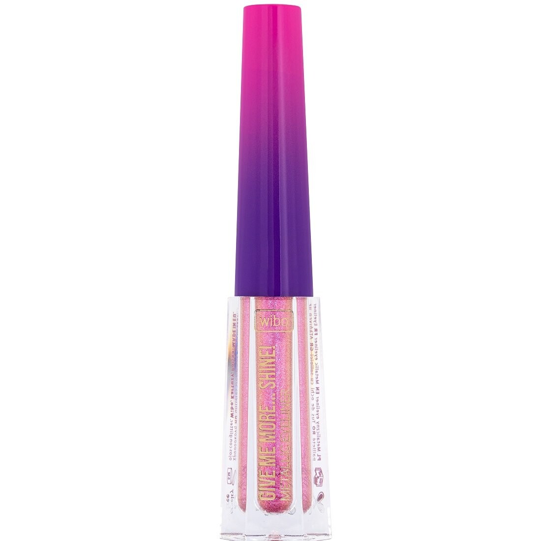

Вибо, дай мне больше... сияй! Glitter Eyeliner, Блестящая подводка для глаз с кисточкой, 2, 3,2 г Wibo