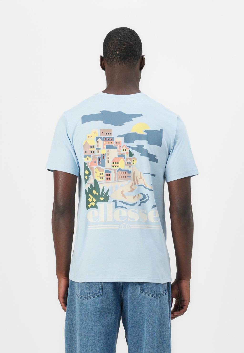 

Футболка с принтом MAROSA TEE Ellesse, светло-голубой