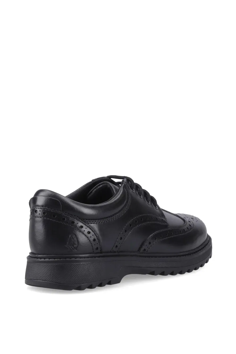 Туфли школьные Romeo Brogue Hush Puppies, черный — фото 2