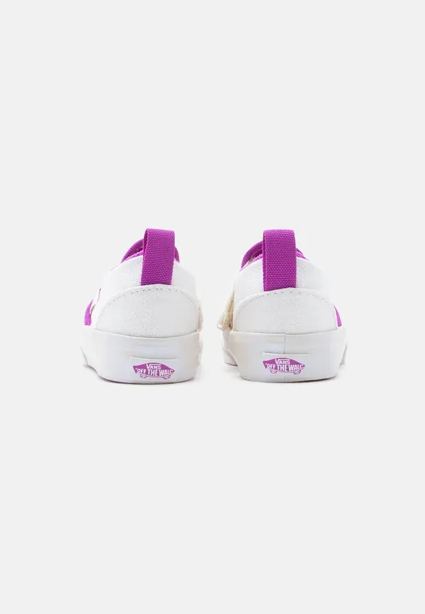 Слипоны Vans, Glitter Pearl White/Purple, белый с блестками/фиолетовый — фото 3