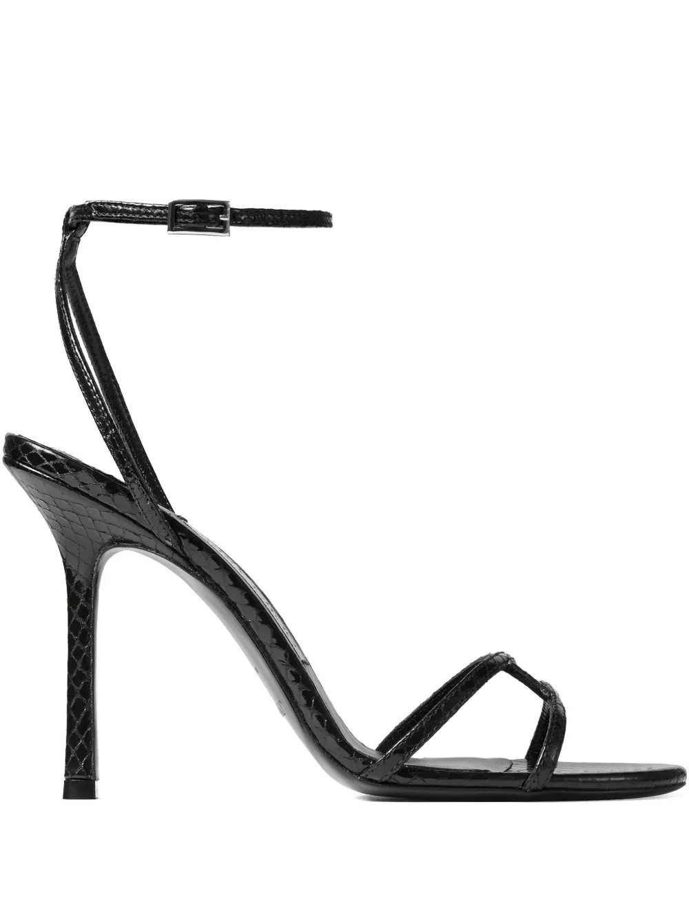 Босоножки на каблуке JIMMY CHOO, черный